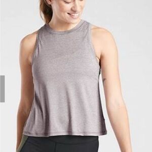 Women's Athleta Uptempo Tank Size M, Gray, super Soft